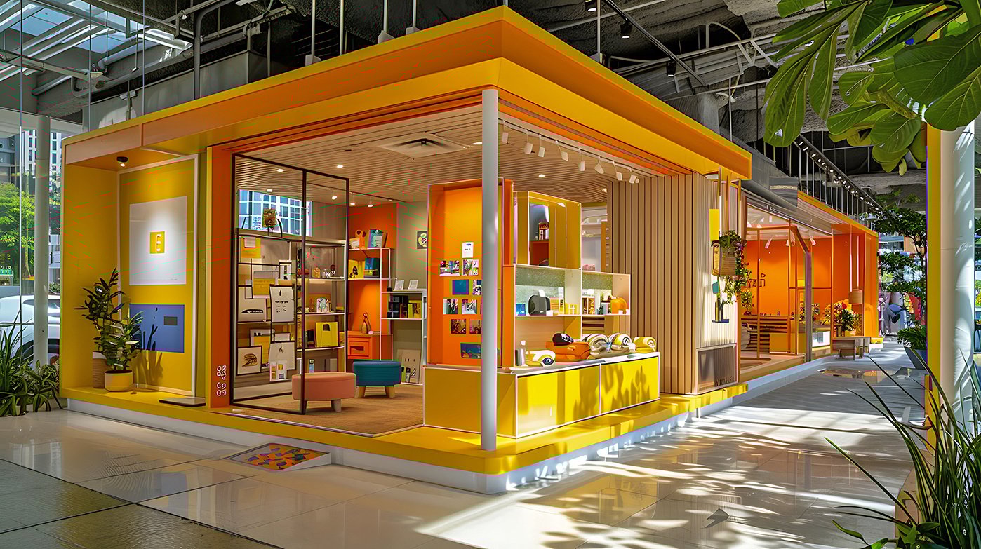 elevating retail spaces with decor and brand identity