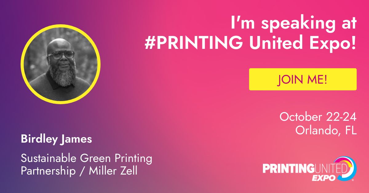 Printing united expo birdley james 2025 miller zell orlando