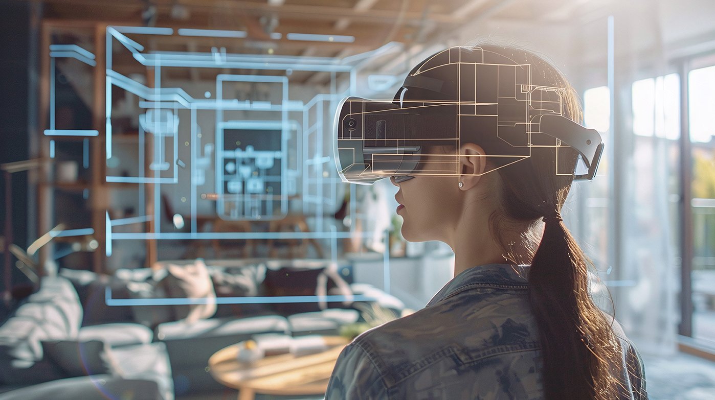 Interior Designers Utilizing Augmented Reality Glasses