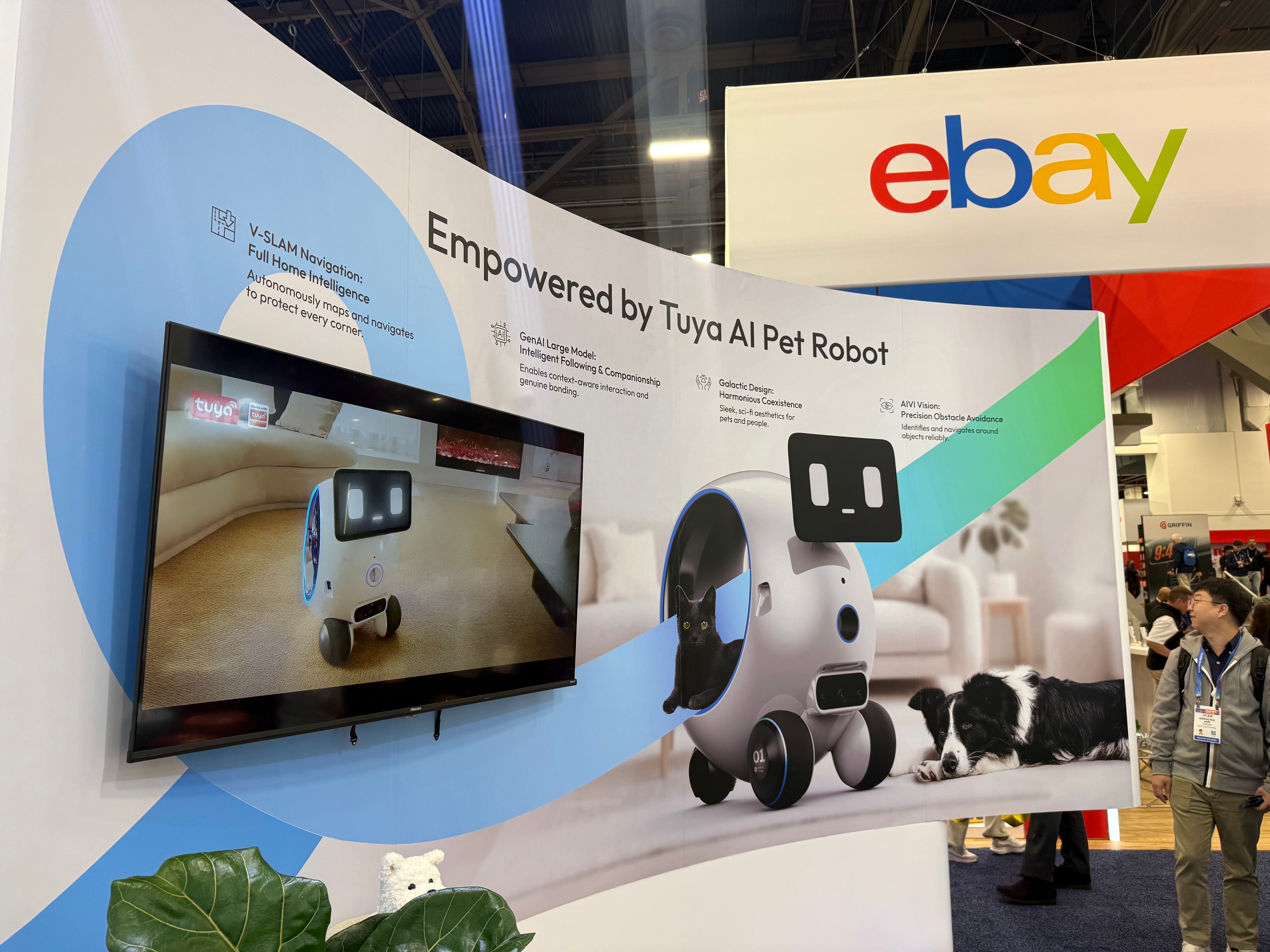 Tuya ai pet robot ces 2026