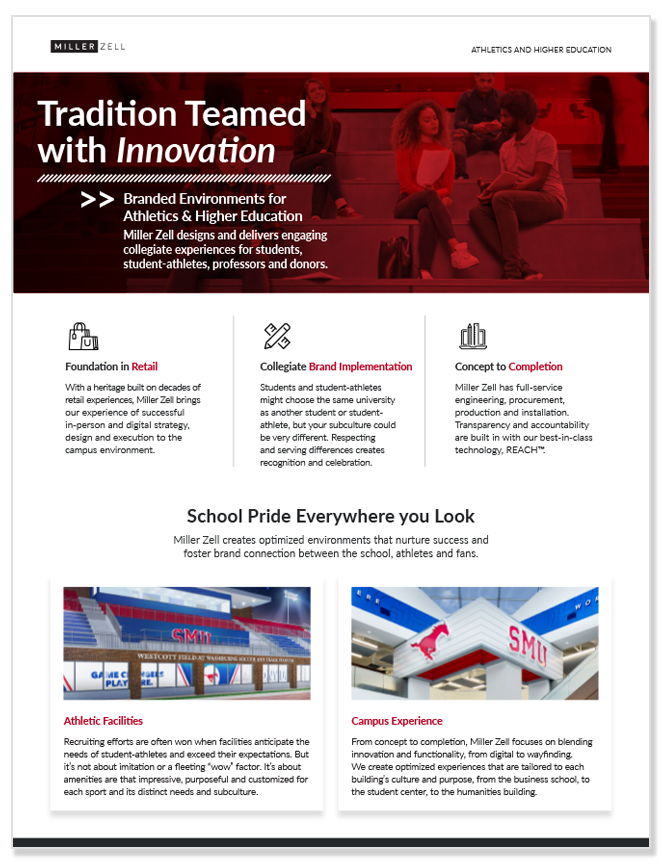 Athletics and Higher education one pager copy