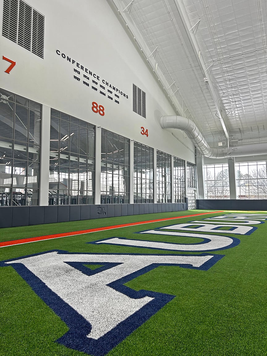 AUBURN football facilities