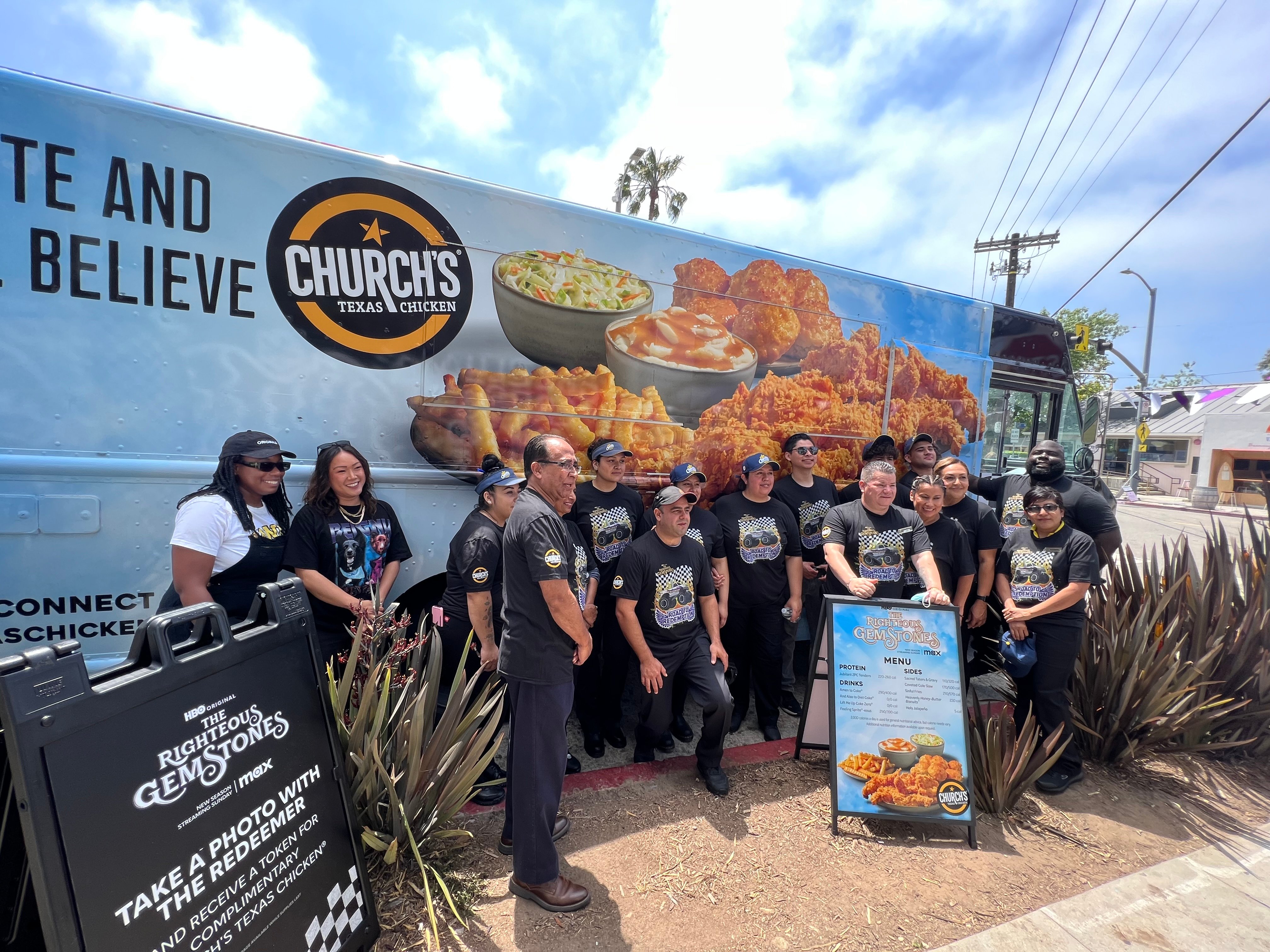 Churchs The Righteous Gemstones Food Truck Pop Up