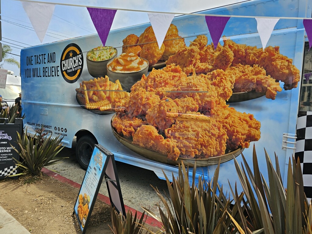 Churchs The Righteous Gemstones Food Truck Pop Up