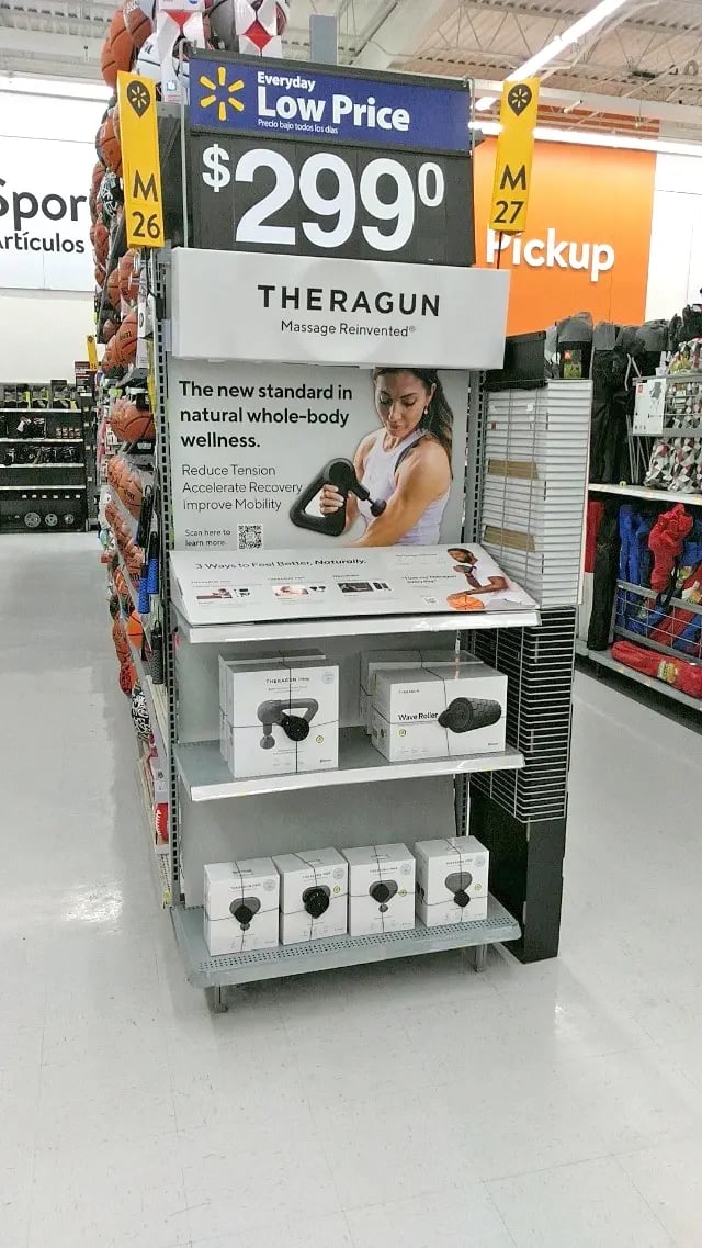 Therabody POP display