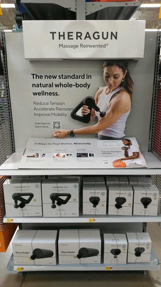 Therabody photo Walmart 2