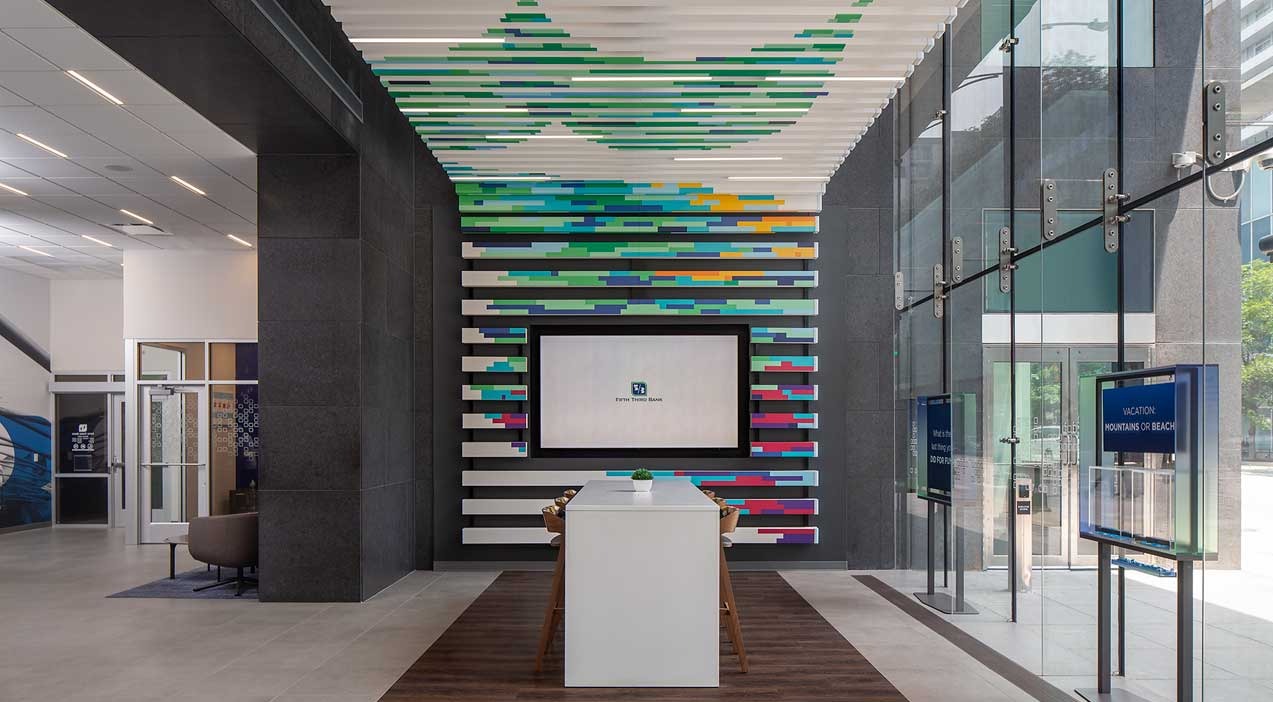 Fifth Third Bank interior Environmental Design
