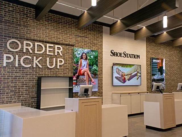 SHOE STATION Order Pick Up