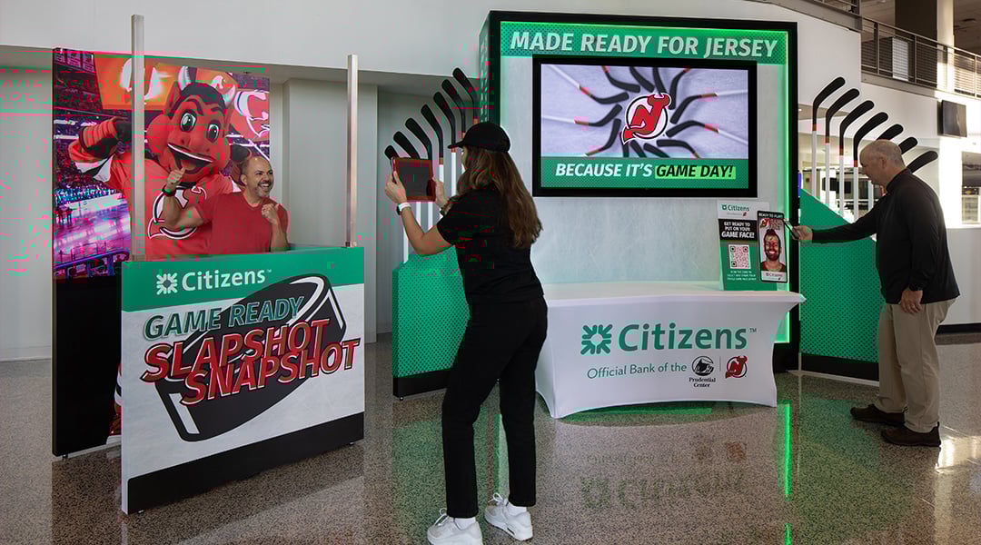 Citizens New Jersey Devils Prudential Center Interactive Photo Op