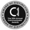 Communicator award of distinction