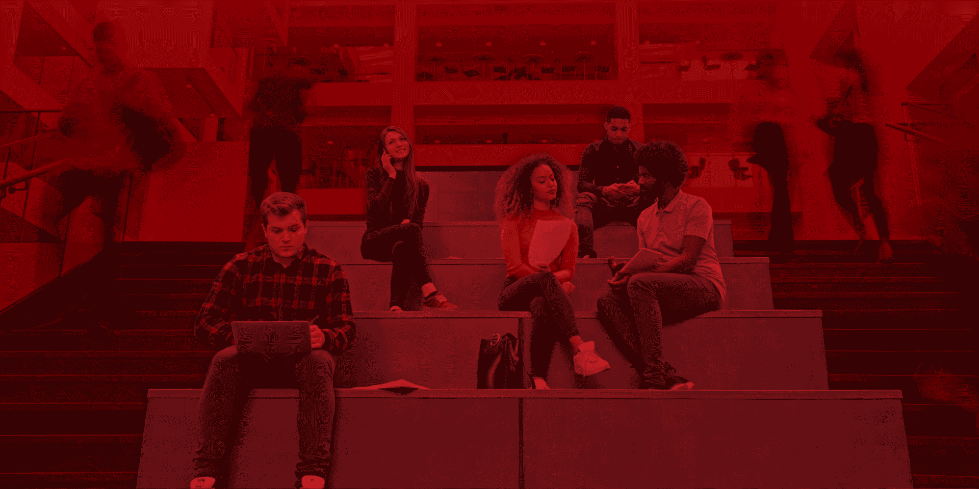 College students utilize newly designed auditorium space