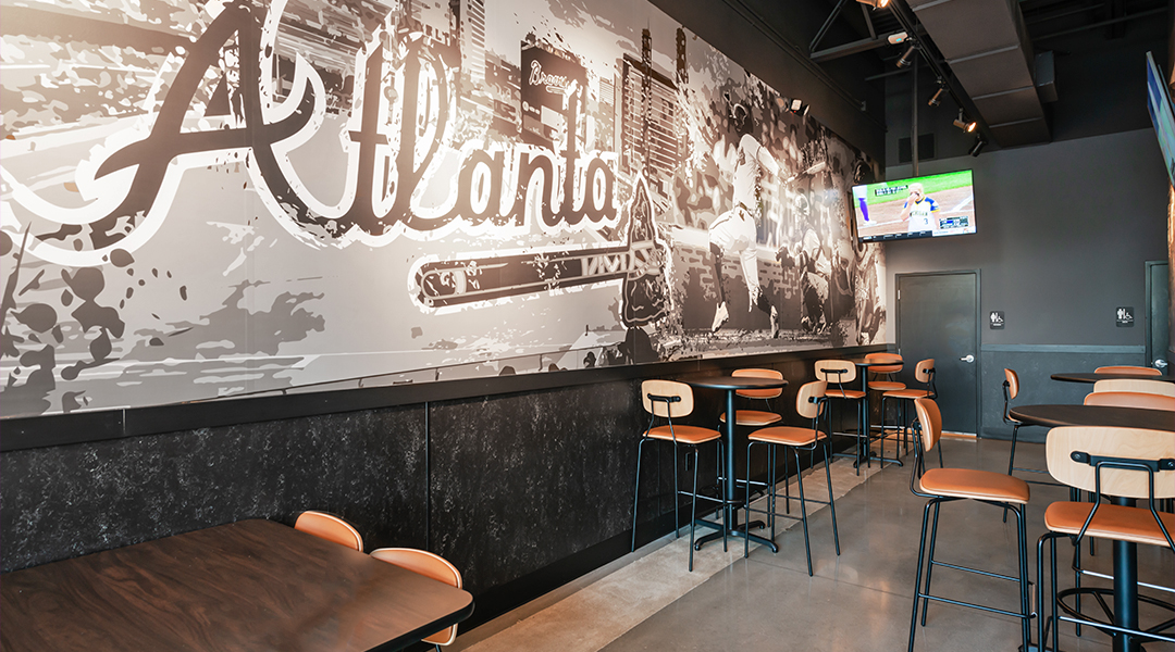 BWW ATLANTA MURAL BWW ATLANTA MURAL