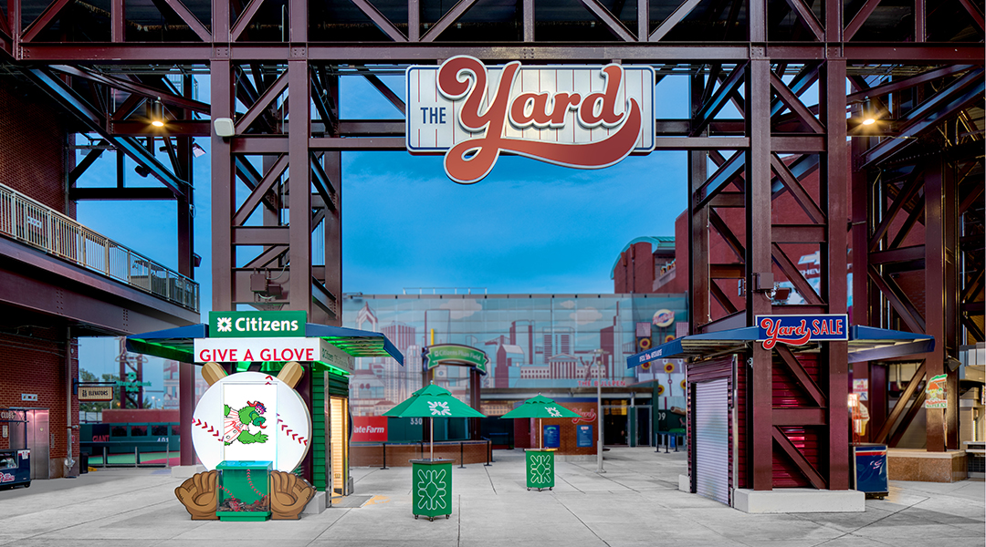 baseball brand activation for bank baseball brand activation for bank