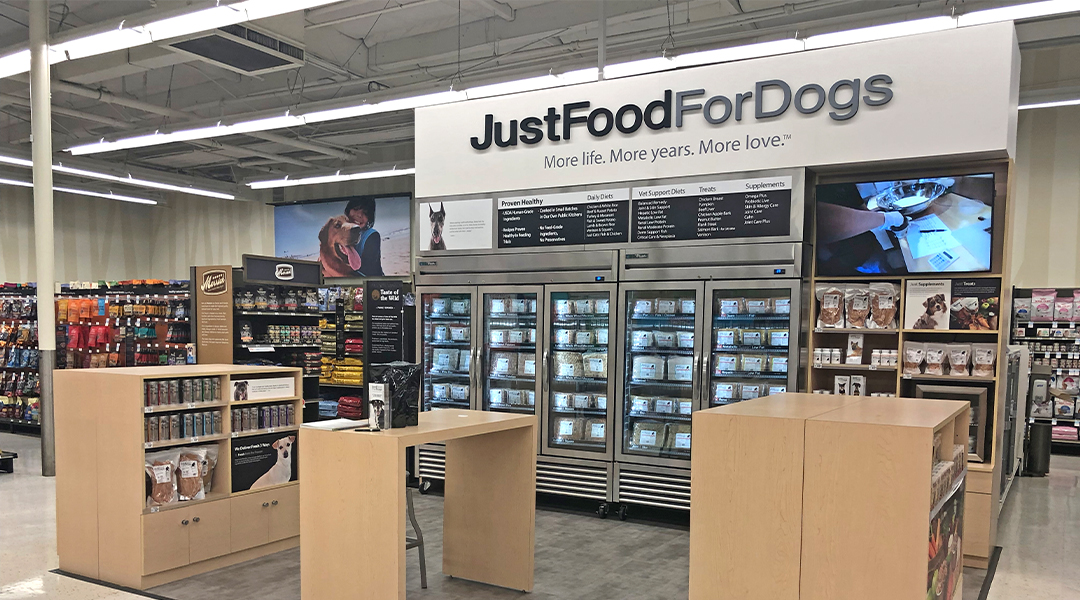 PETCO JUST FOOD FOR DOGS
