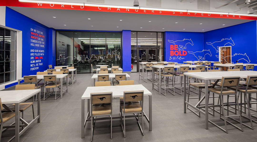 SMU THE VARSITY FOOD HALL INTERIOR