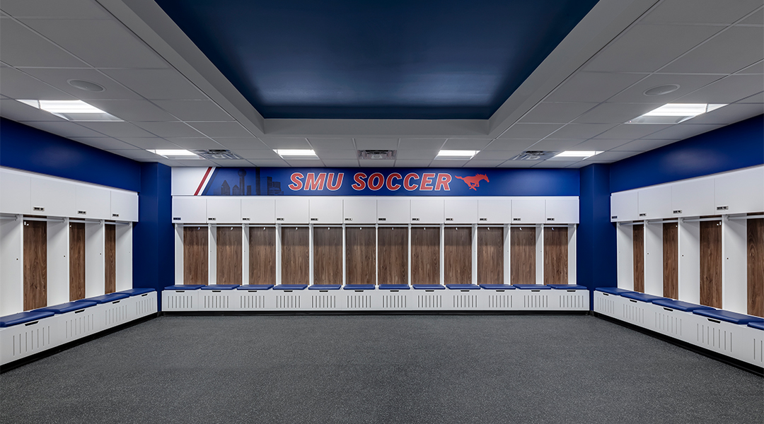 SMU WASHBURNE SOCCER LOCKER ROOM