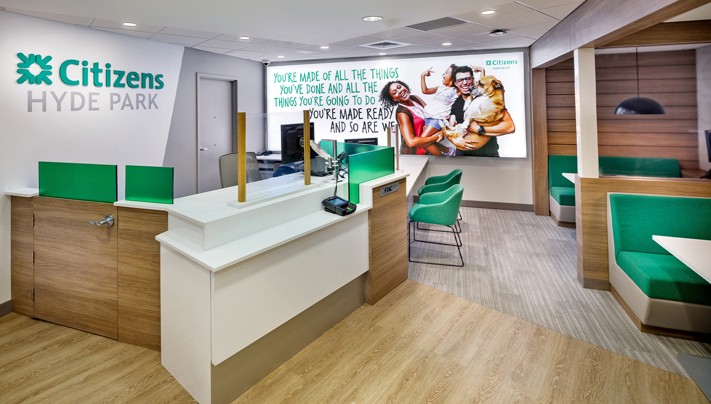 Citizens in-store redesign