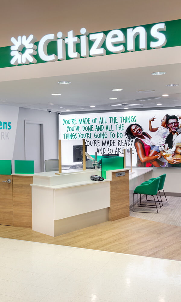 Branded Environments Retail Banking Citizens
